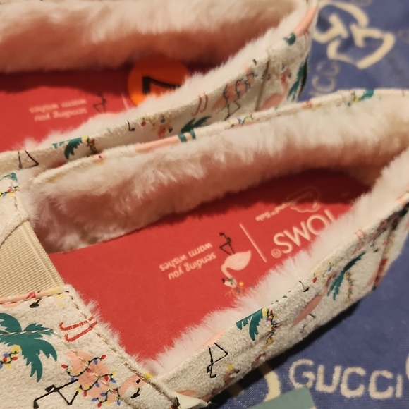 TOMS Women's Tropical Flamingo Slippers - Picture 5 of 15